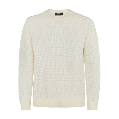 FENDI Jumper In Nylon And Wool