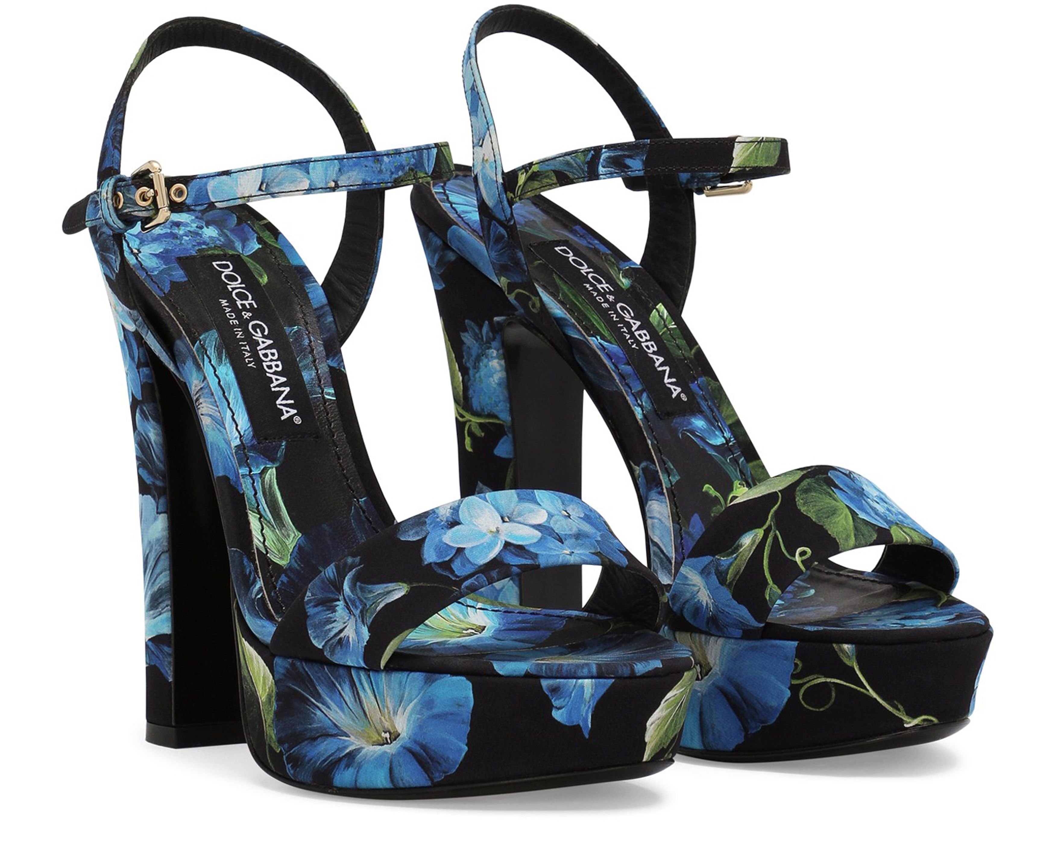 Dolce & Gabbana Charmeuse platform sandals