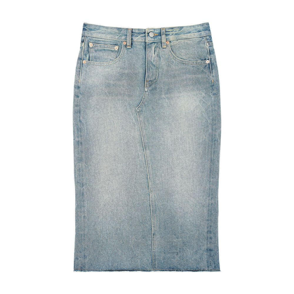 MM6 Maison Margiela Mid-length denim skirt