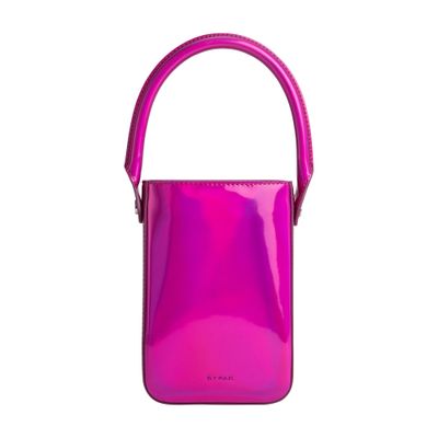 BY FAR Note Iridescent Lac Shoulder Bag