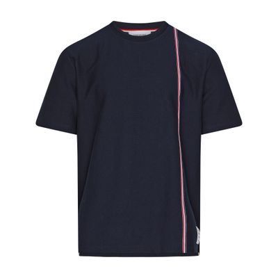 Thom Browne Short-sleeved T-shirt with striped band