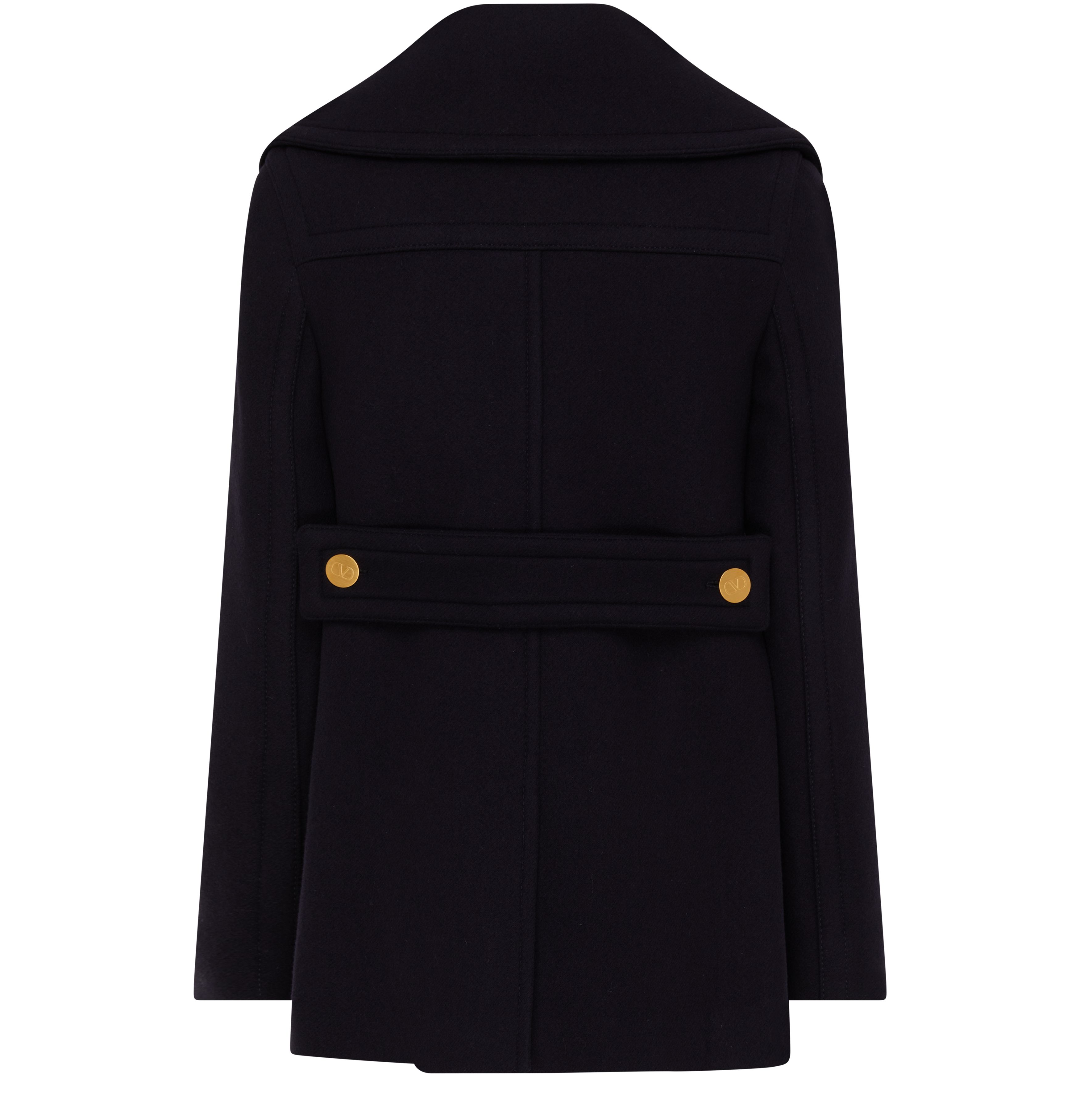 VALENTINO GARAVANI Buttoned pea jacket