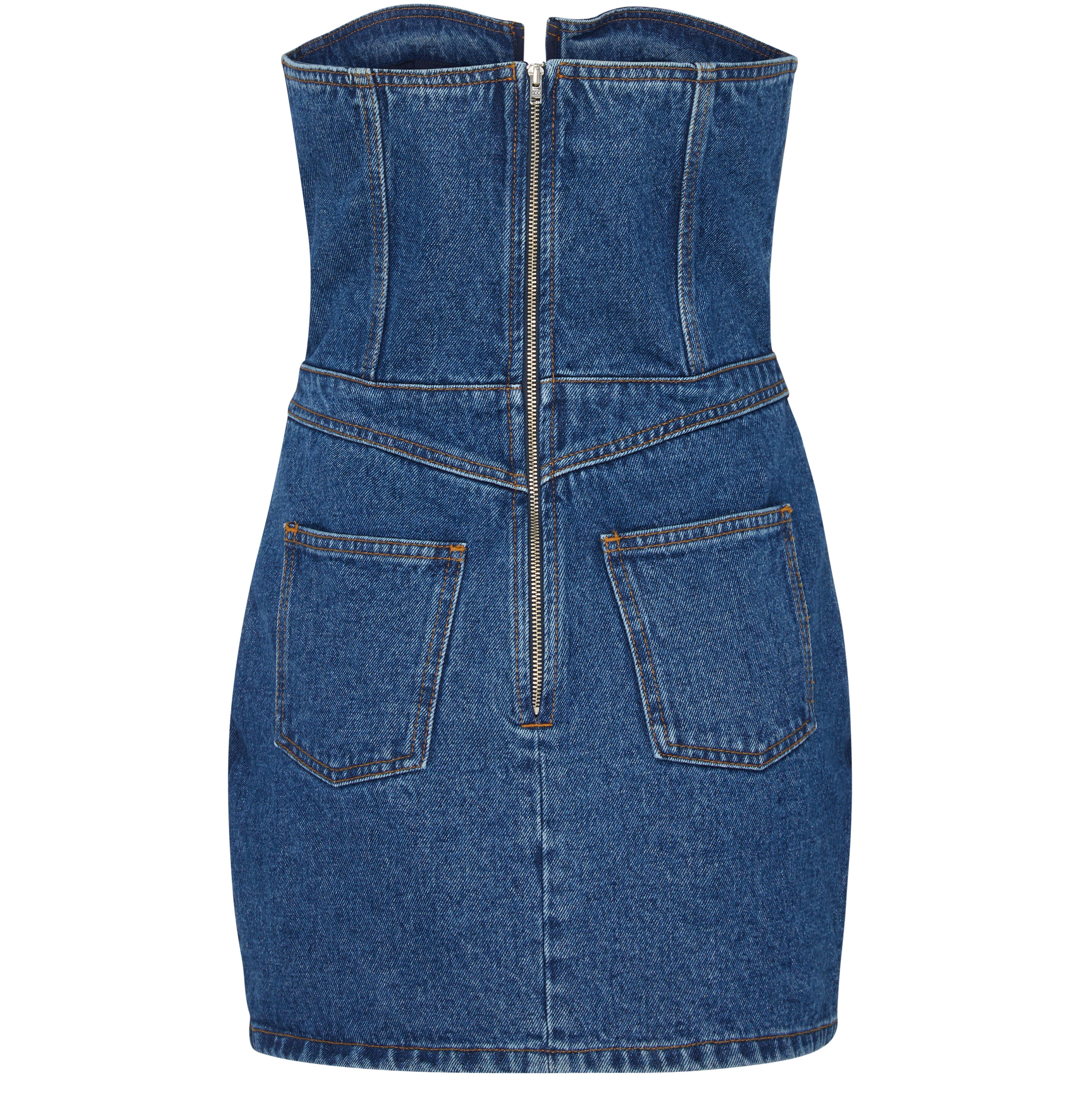 David Koma Mini denim dress