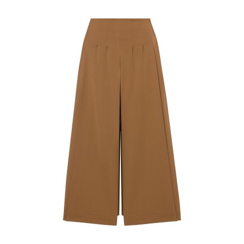 Alberta Ferretti Stretch wool gabardine culotte