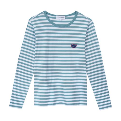 MAISON LABICHE Patch Coeur ML Poitou T-shirt