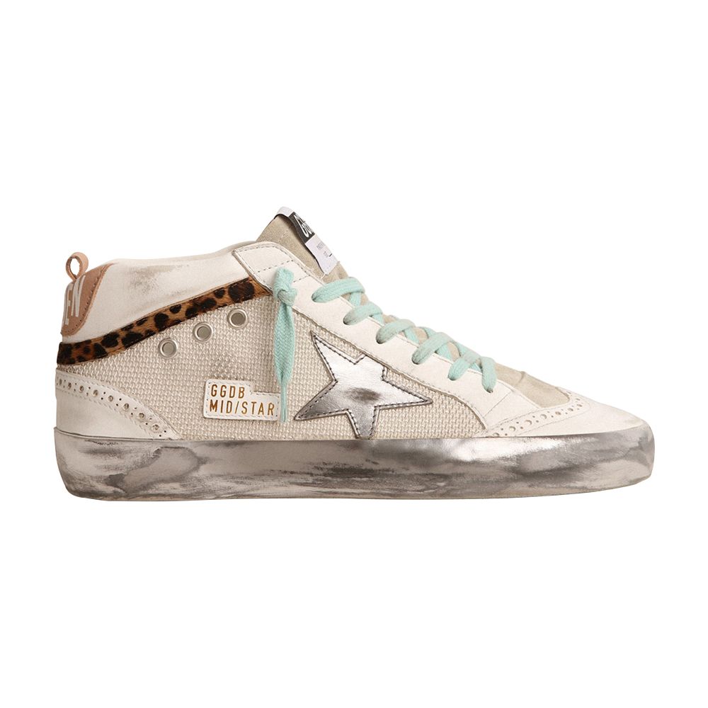 Golden Goose Mid-Star sneakers with double quarters