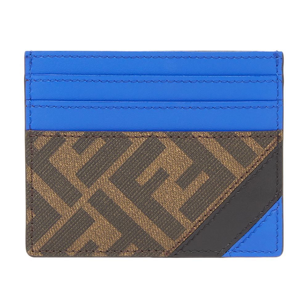 FENDI Fendi Diagonal Card Holder