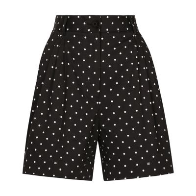 Dolce & Gabbana Polka-dot cotton shorts