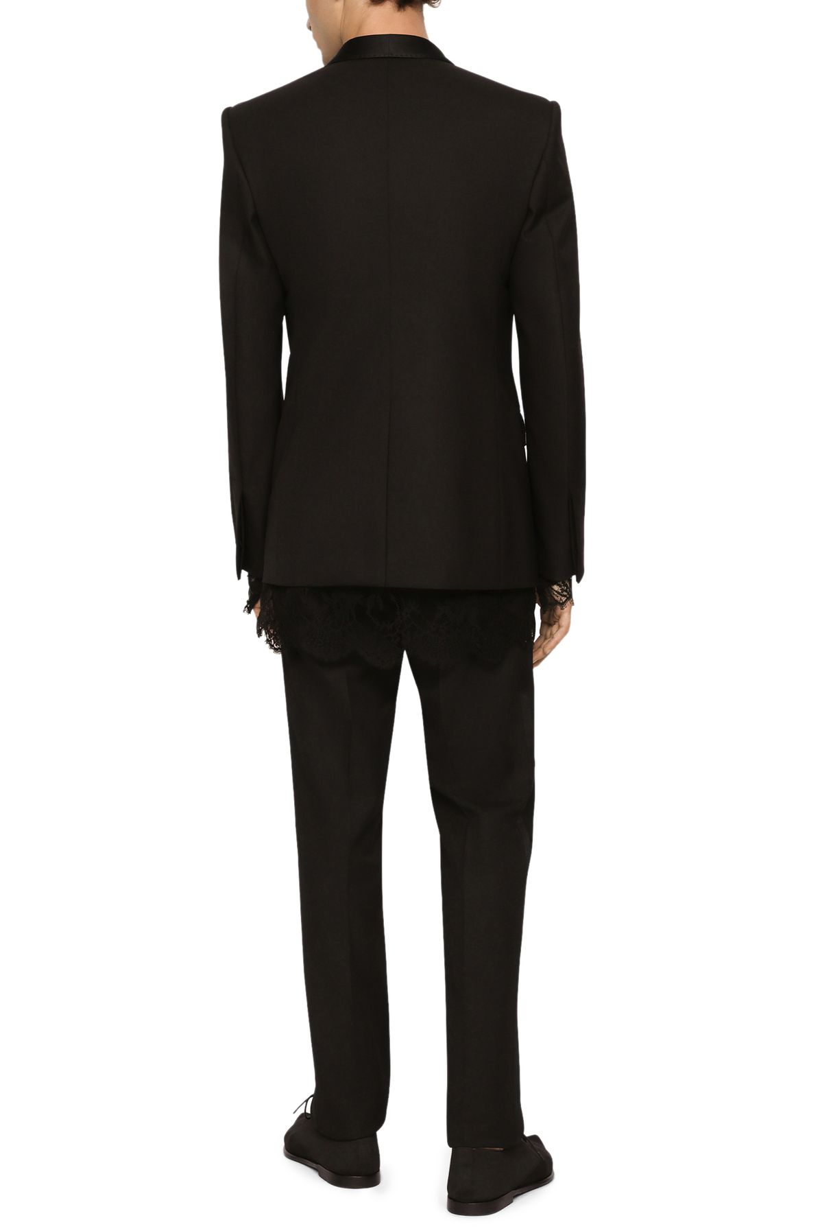 Dolce & Gabbana Double-breasted wool Sicilia-fit tuxedo jacket