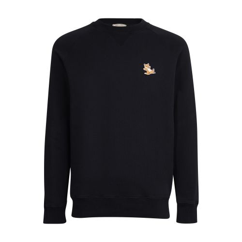 Maison Kitsuné Chillax fox patch sweatshirt