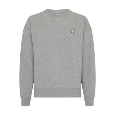 Maison Kitsuné Bold fox head patch comfort sweatshirt