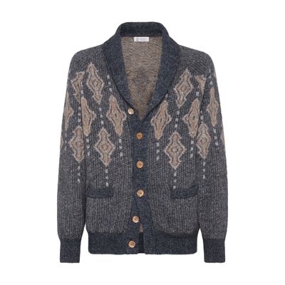 Brunello Cucinelli Jacquard cardigan