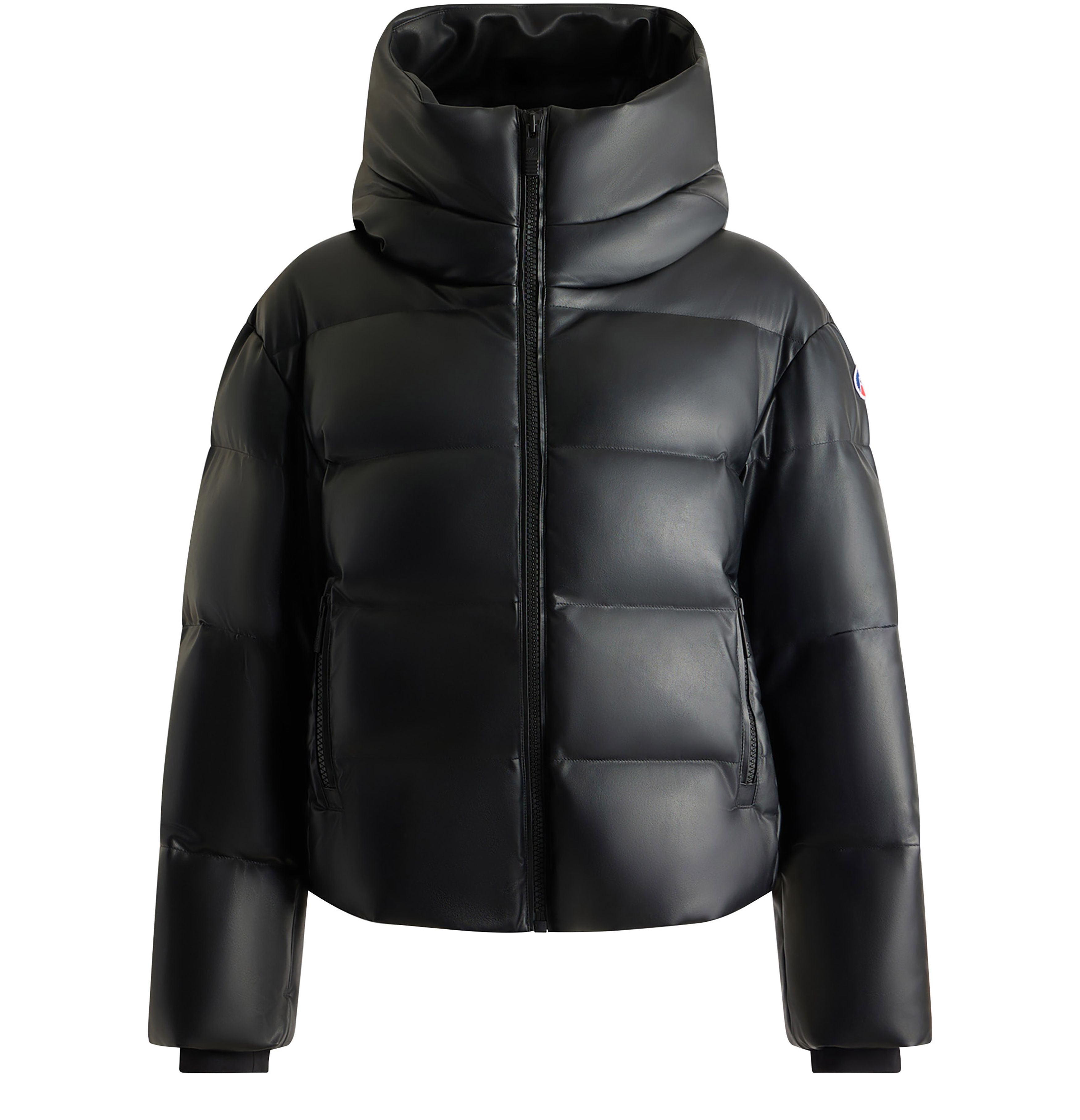 Fusalp Barsy Cap leather puffer jacket