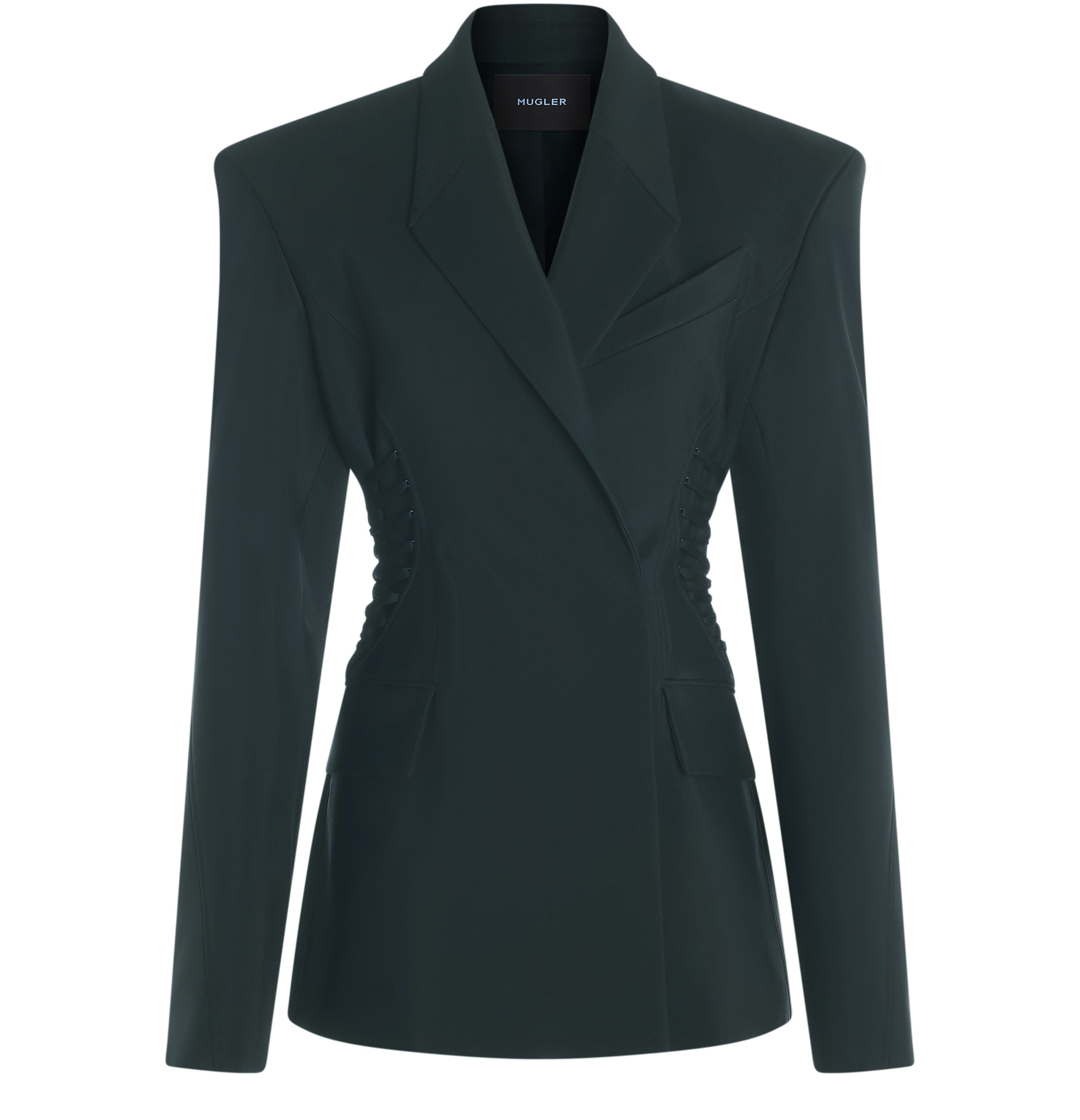 Mugler Broad-shouldered jacket