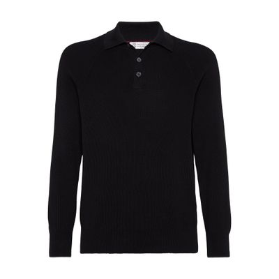 Brunello Cucinelli Polo shirt-style sweater