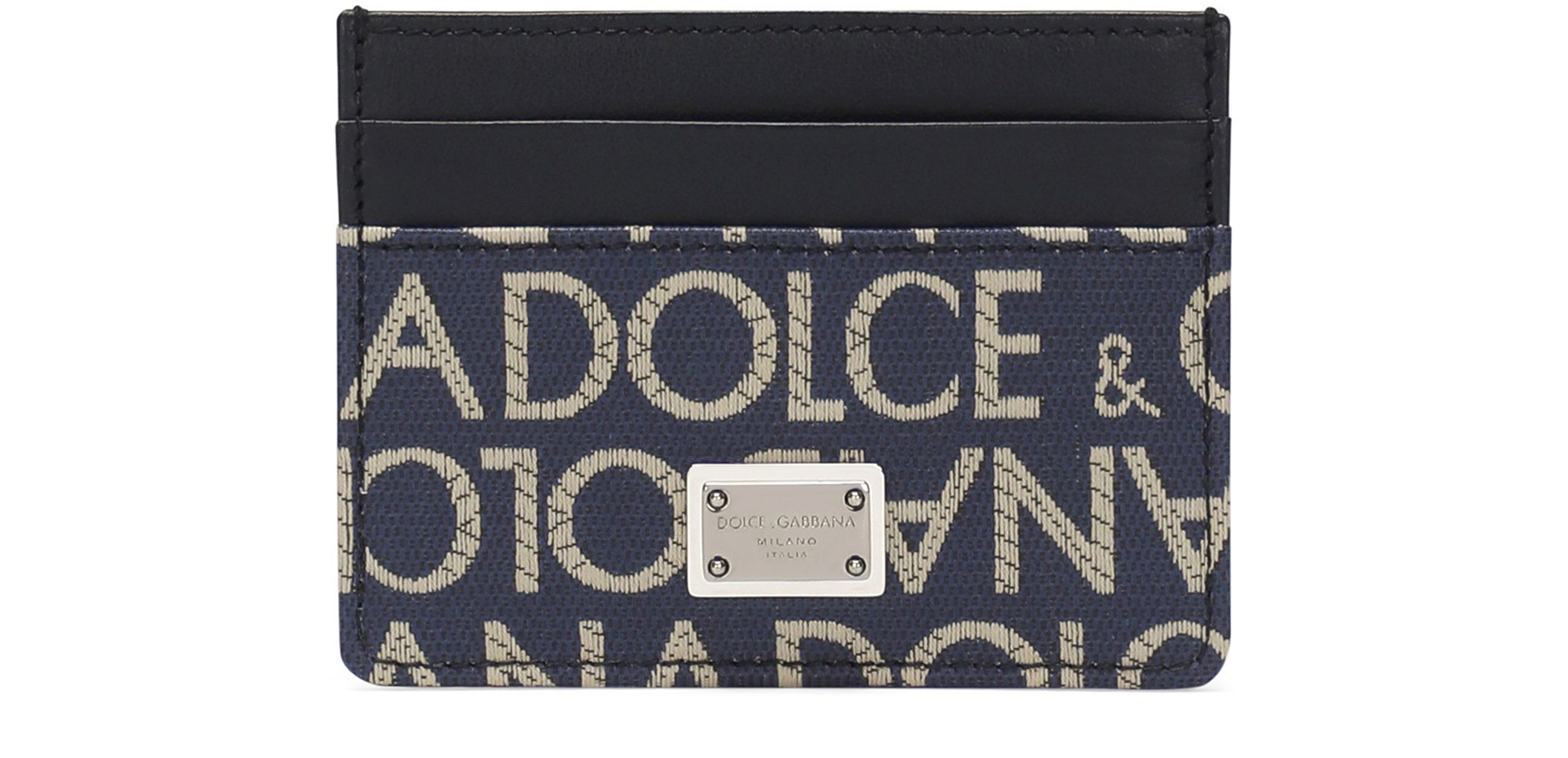 Dolce & Gabbana Jacquard card holder