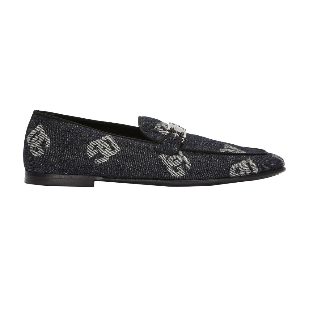 Dolce & Gabbana Denim loafers with logo