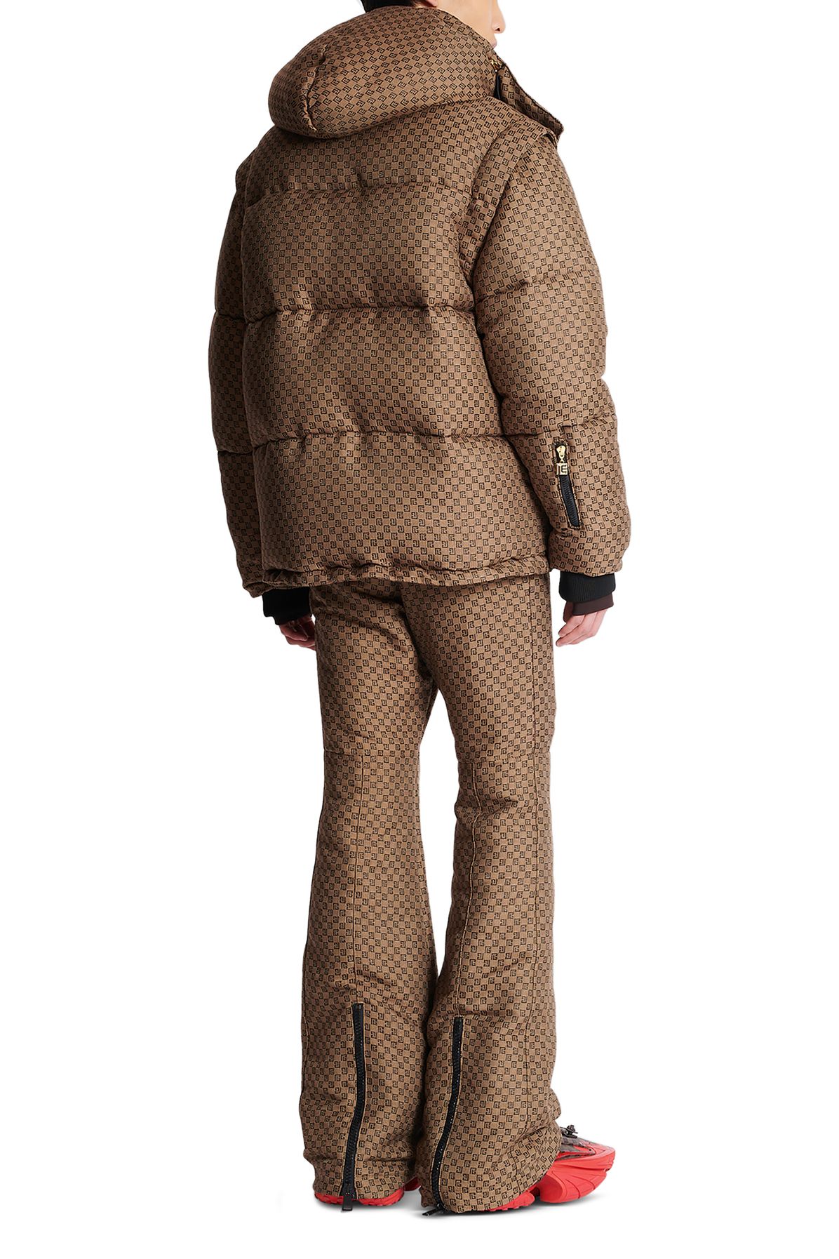 Balmain Mini Monogrammed Down Jacket