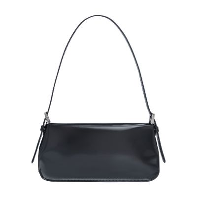 BY FAR Dulce patent leather handbag