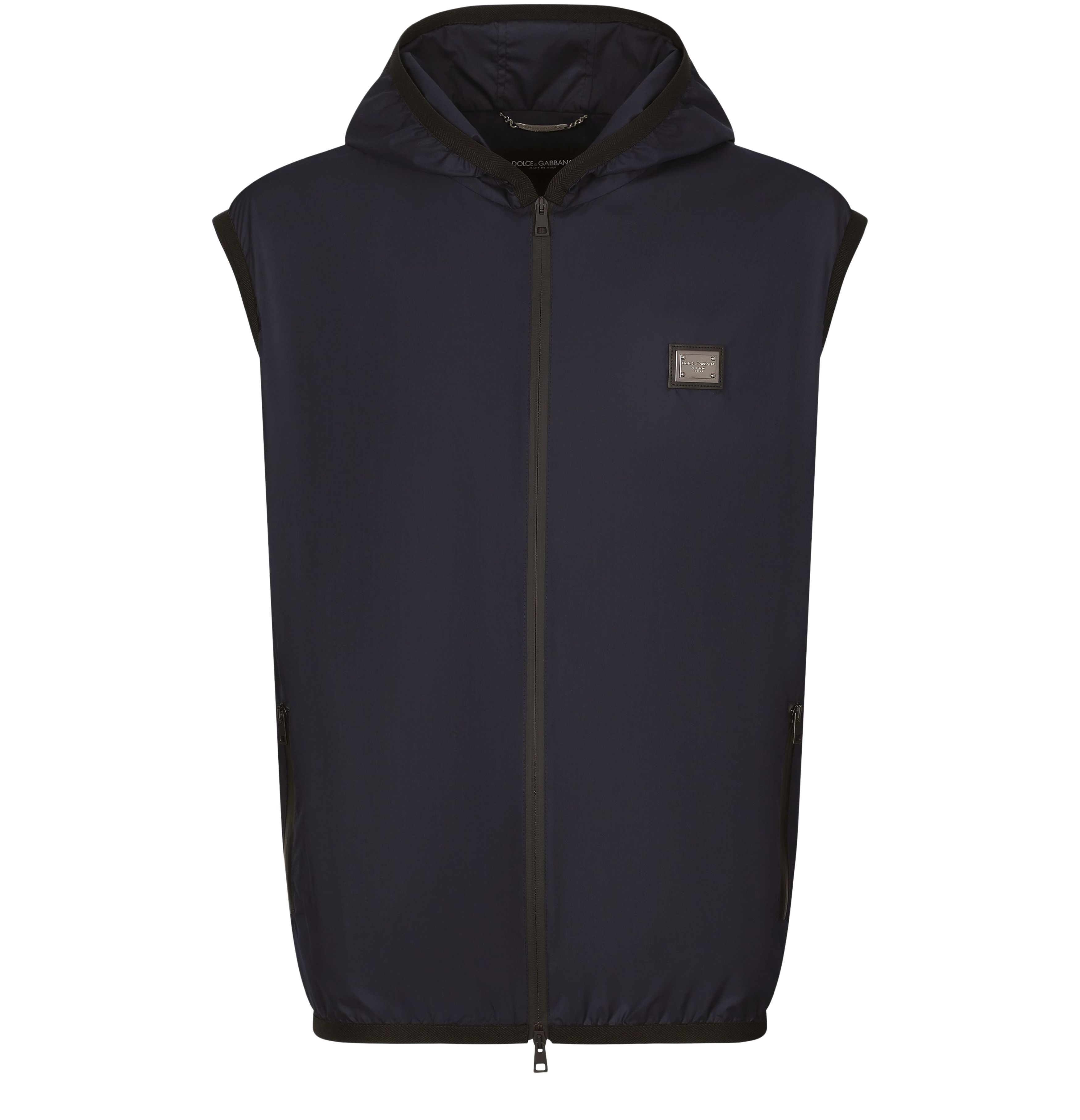 Dolce & Gabbana Hooded sports vest