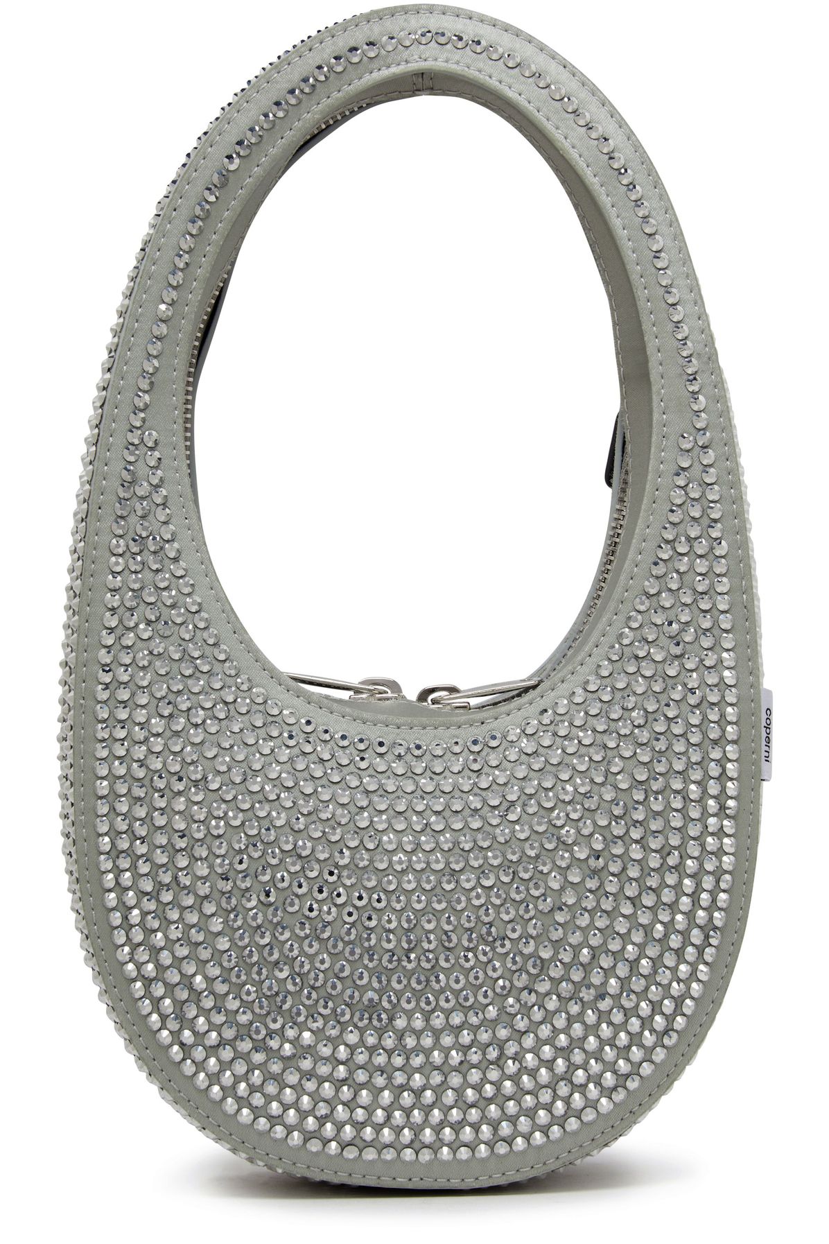 Coperni Crystal-embellished mini Swipe bag