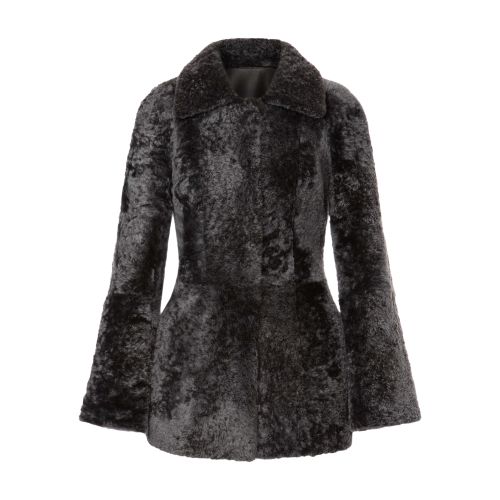 Alberta Ferretti Double-sided sheepskin coat