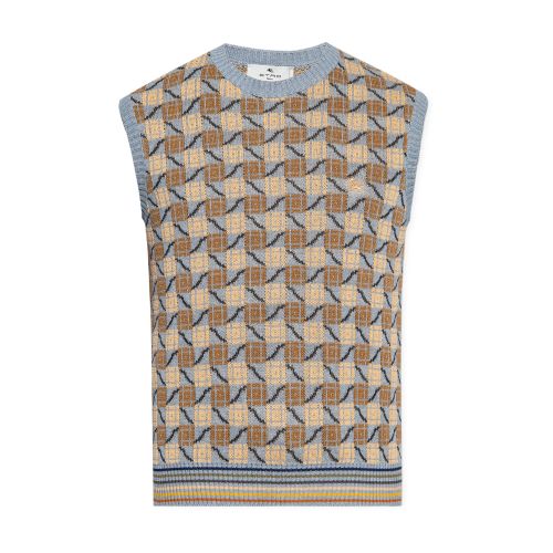 Etro Vest with geometrical pattern