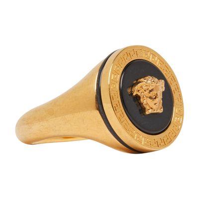 Versace Medusa enamel ring