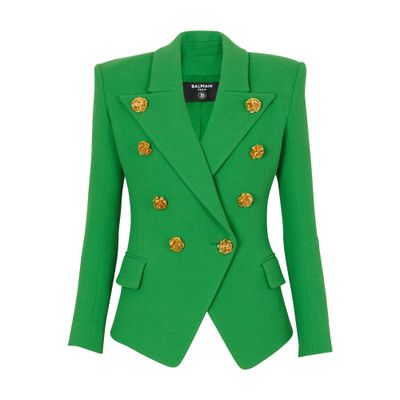 Balmain Double crêpe tailored jacket