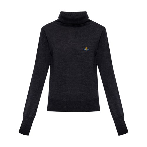 Vivienne Westwood ‘Giulia' turtleneck sweater with logo