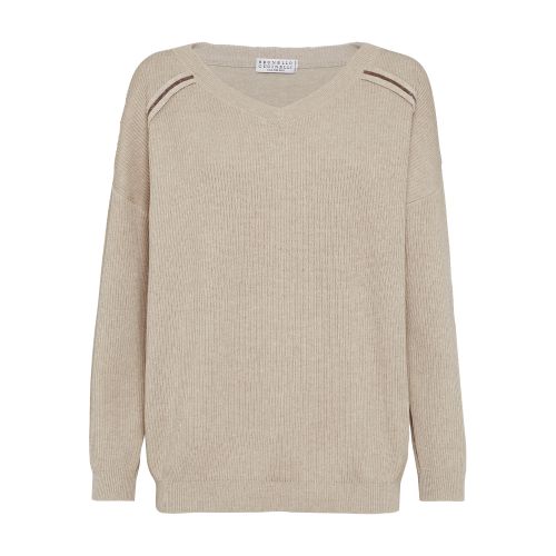 Brunello Cucinelli Sweater with monili