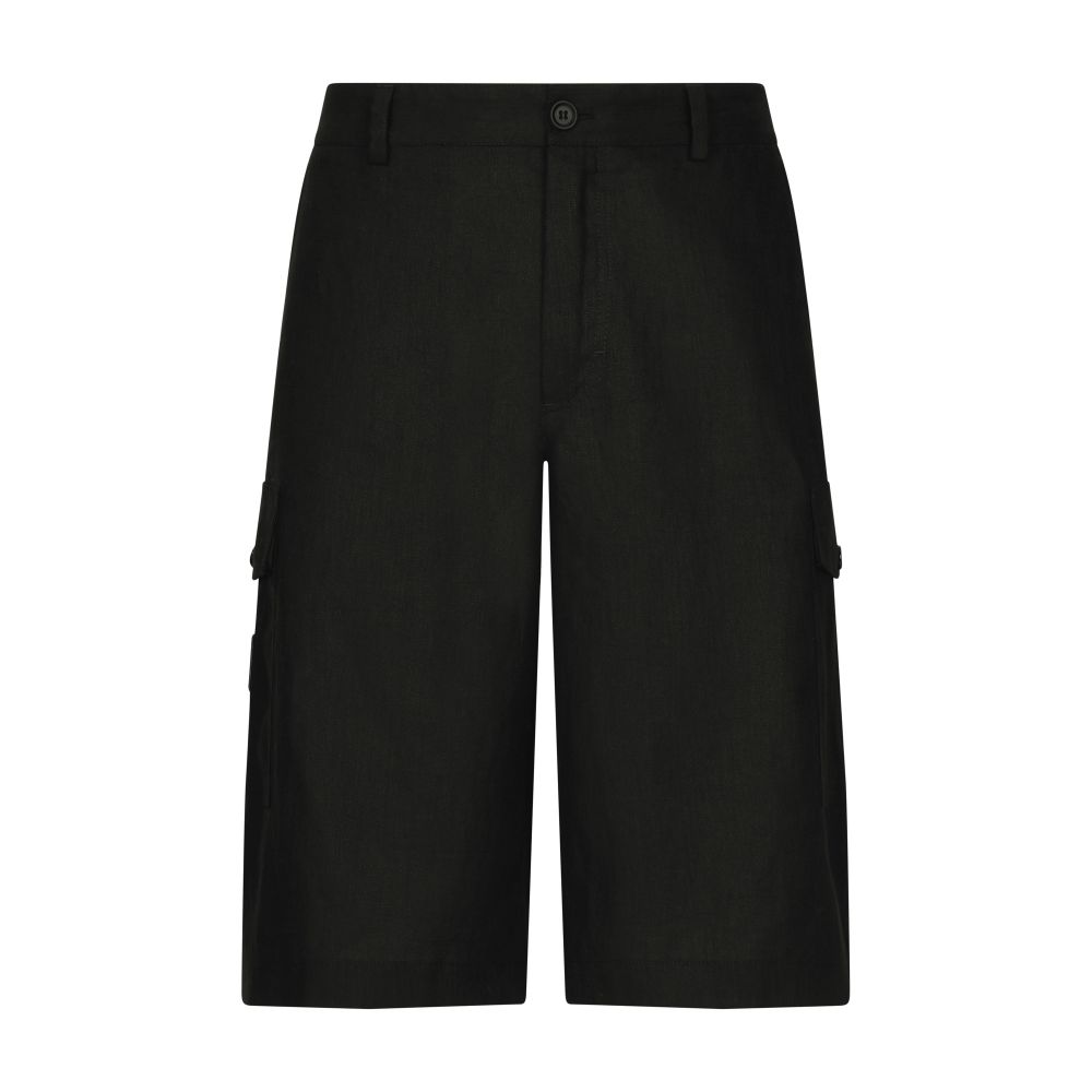 Dolce & Gabbana Linen cargo shorts