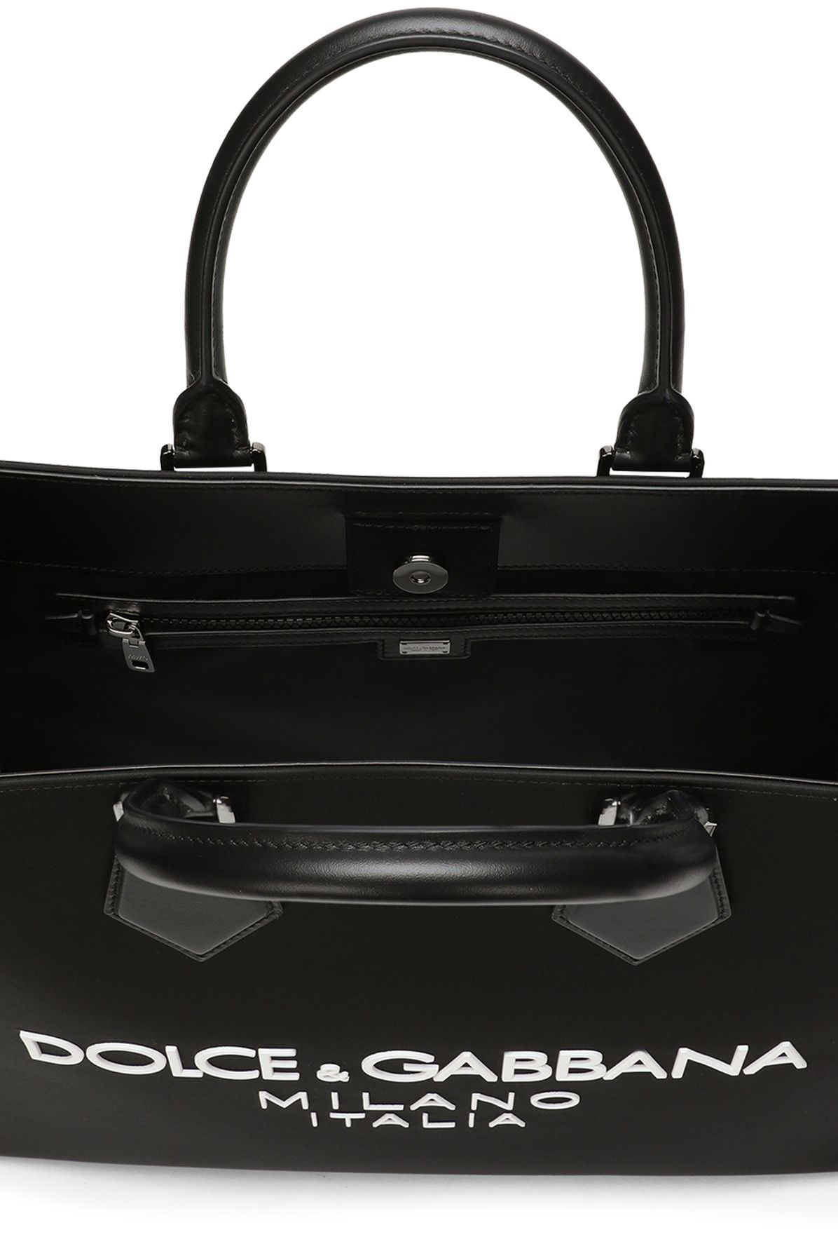 Dolce & Gabbana Shopper with rubberized logo