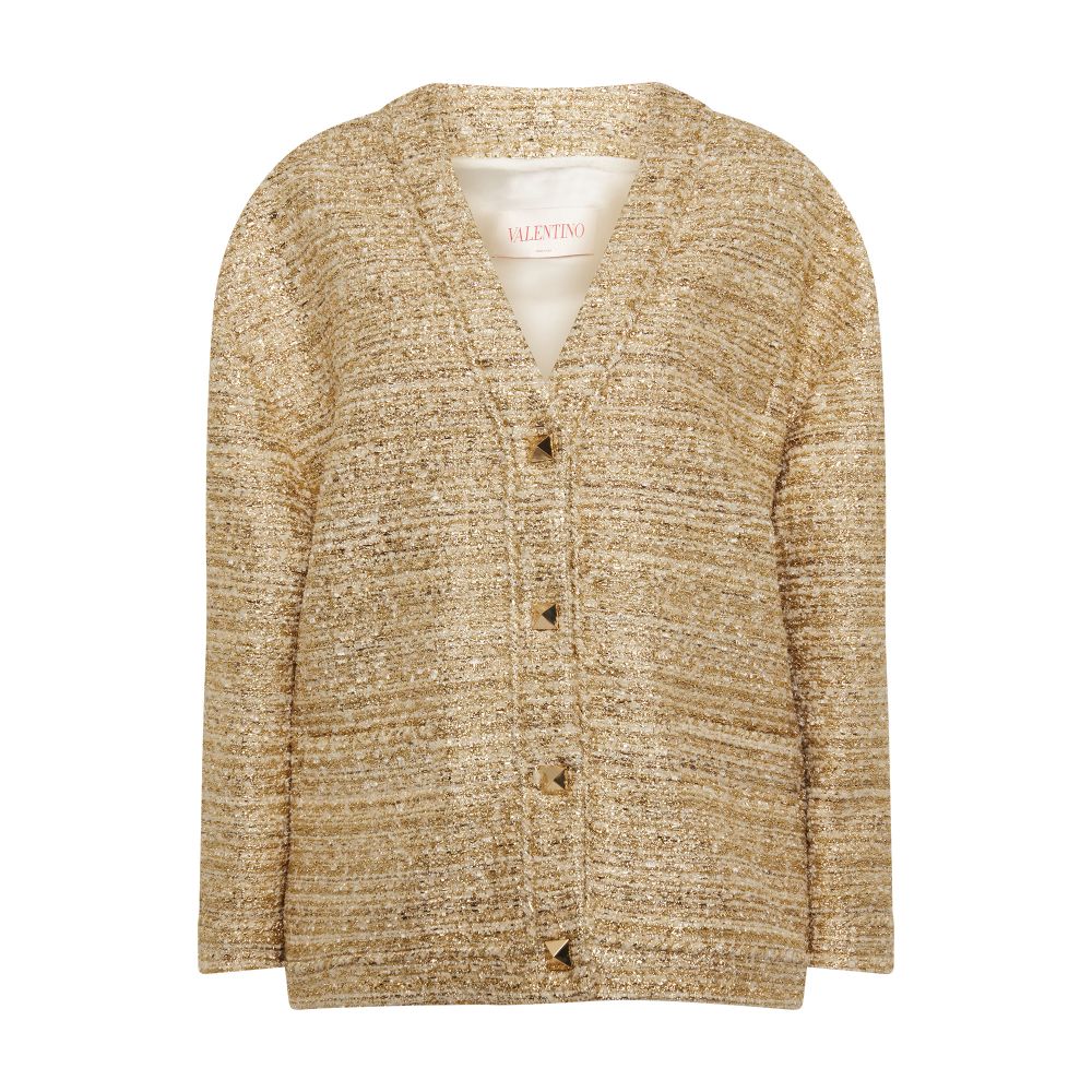 VALENTINO GARAVANI Tweed cardigan