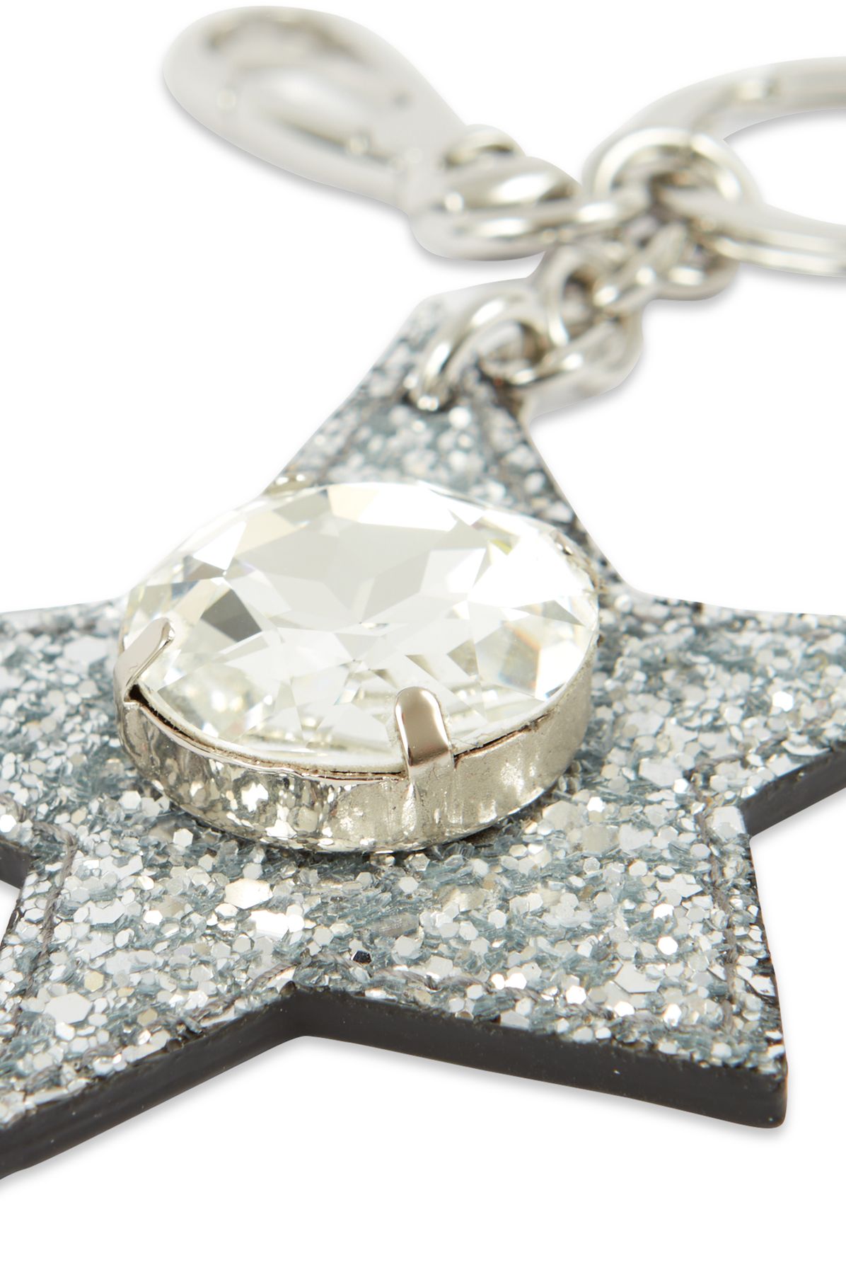 Maison Margiela Rhinestone glitter keyring