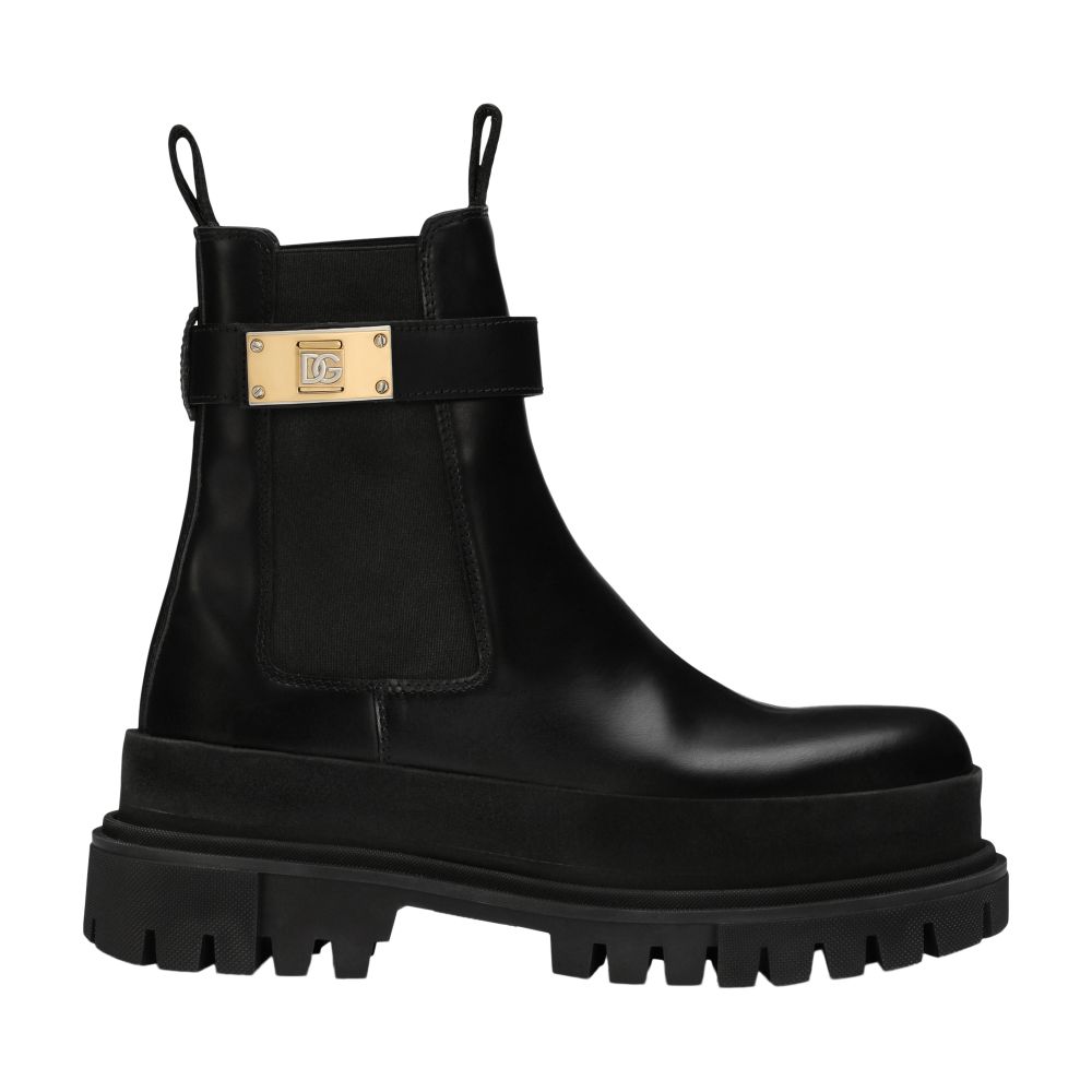 Dolce & Gabbana Calfskin ankle boots