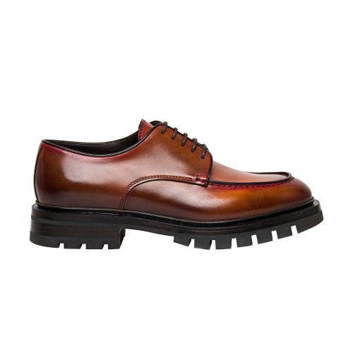 Santoni Leather Derbies