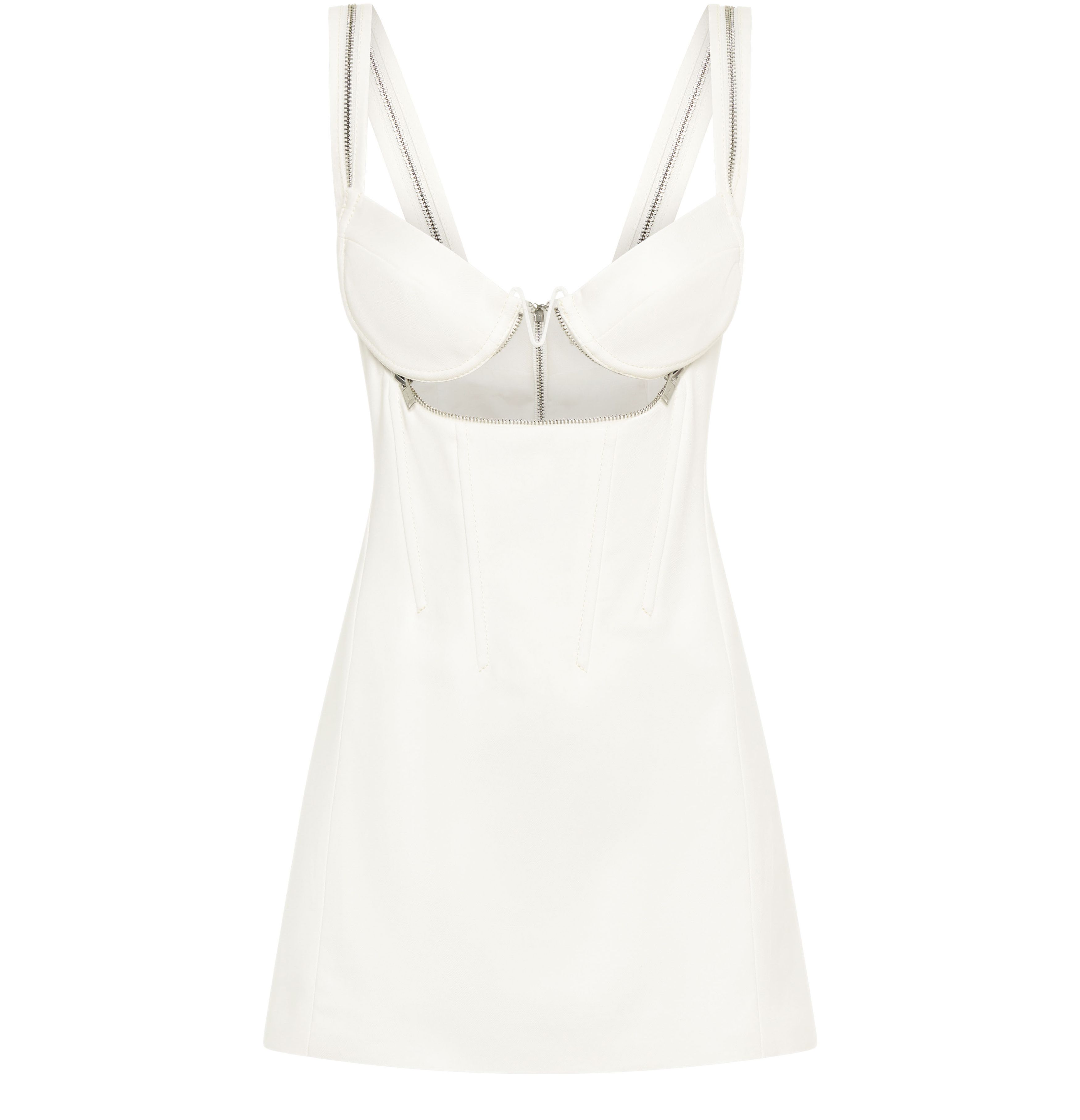 Dion Lee Zip underwire mini dress