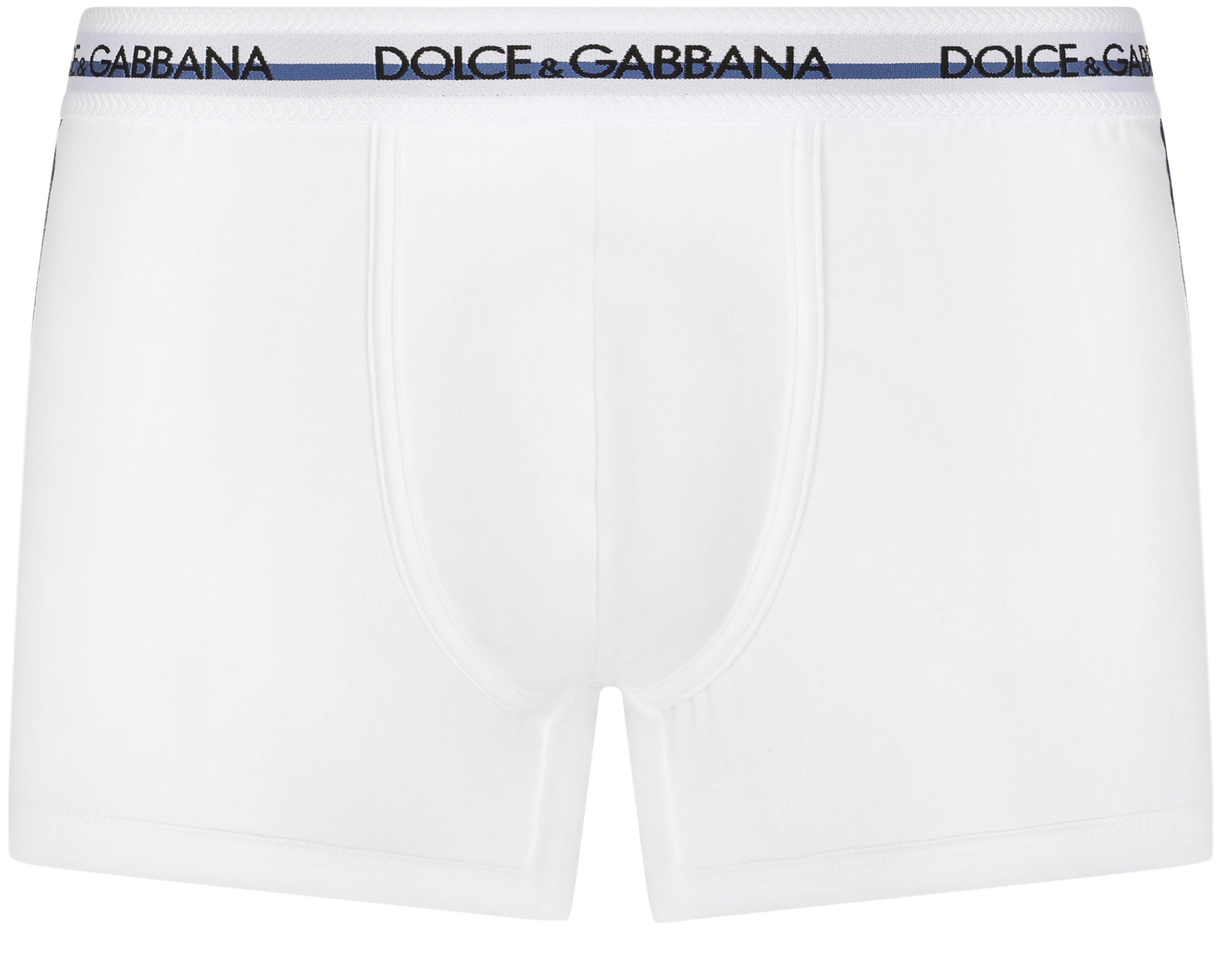 Dolce & Gabbana Two-way stretch jersey boxers with DG logo