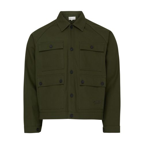 Maison Kitsuné Branded workwear jacket