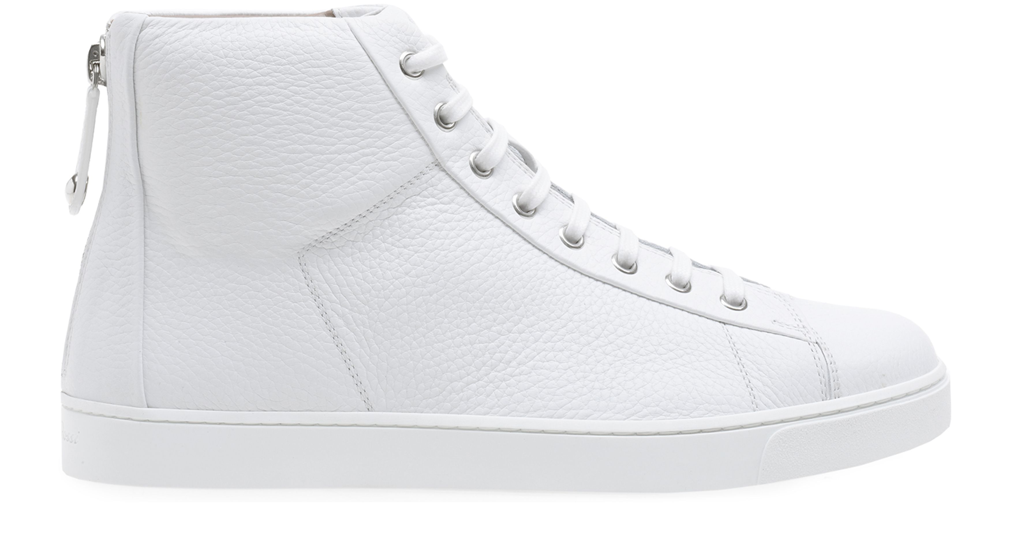 Gianvito Rossi High top leather sneakers