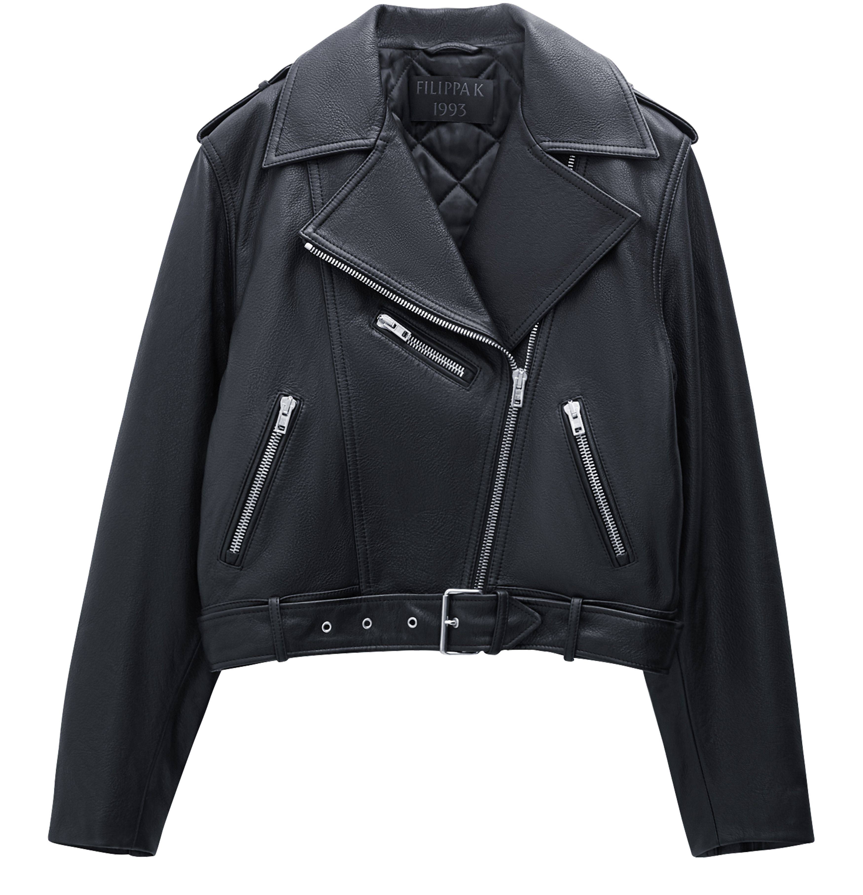 Filippa K 93 leather biker jacket