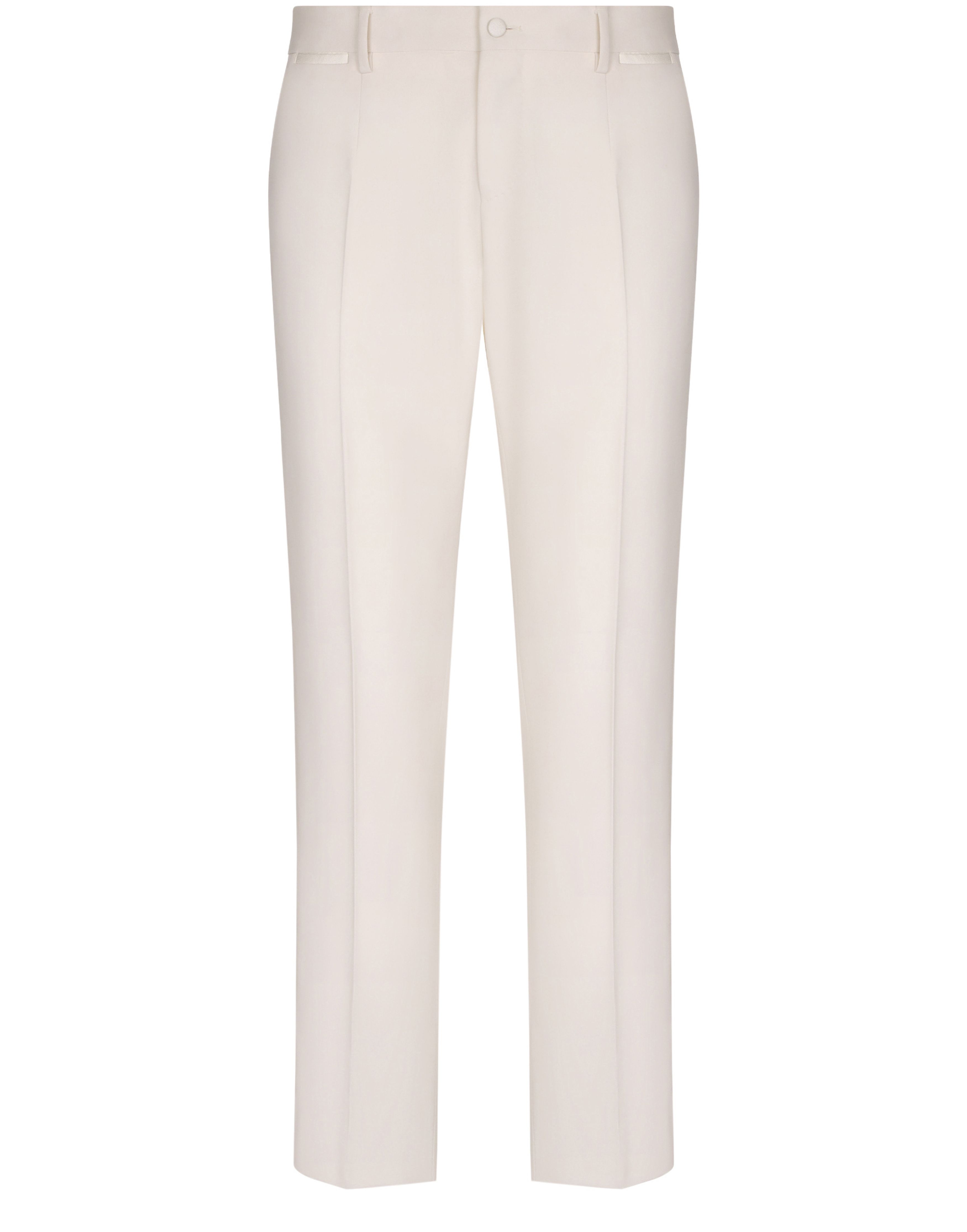 Dolce & Gabbana Stretch wool tuxedo pants