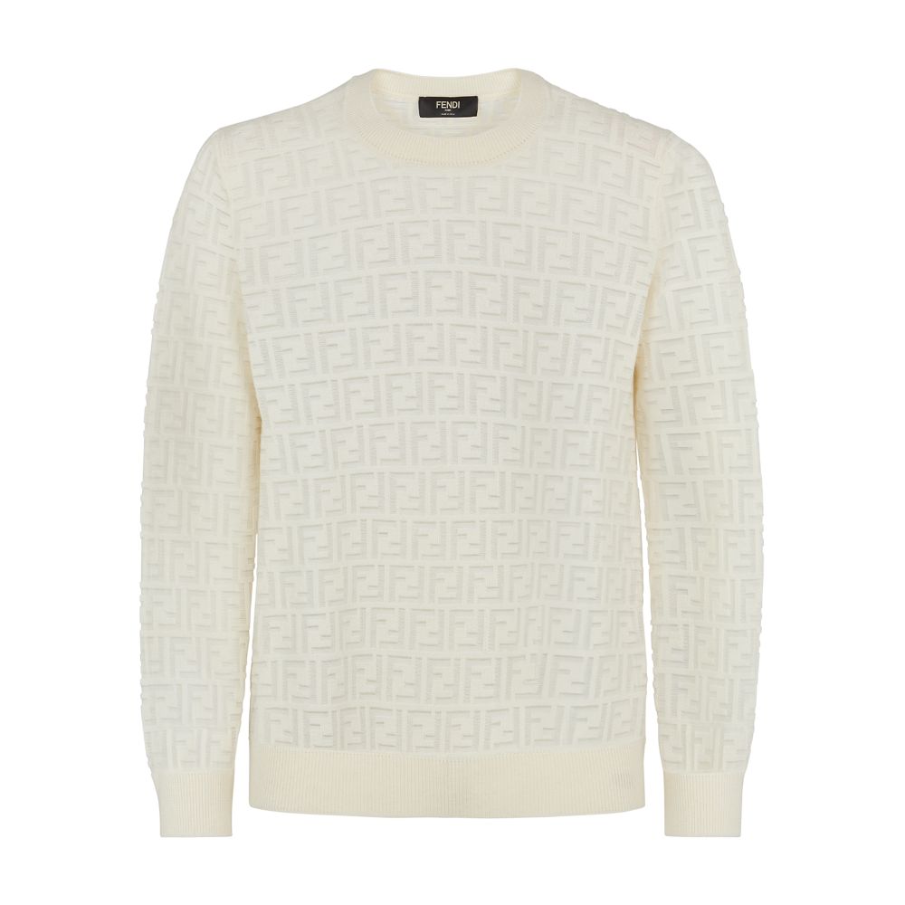 FENDI Sweater in nylon and wool