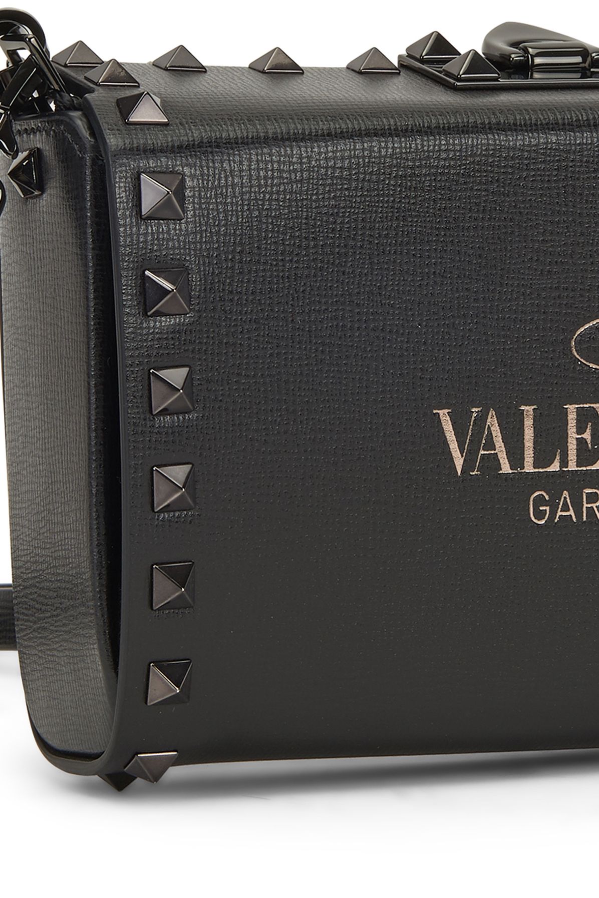 VALENTINO GARAVANI Rockstud calfskin pouch