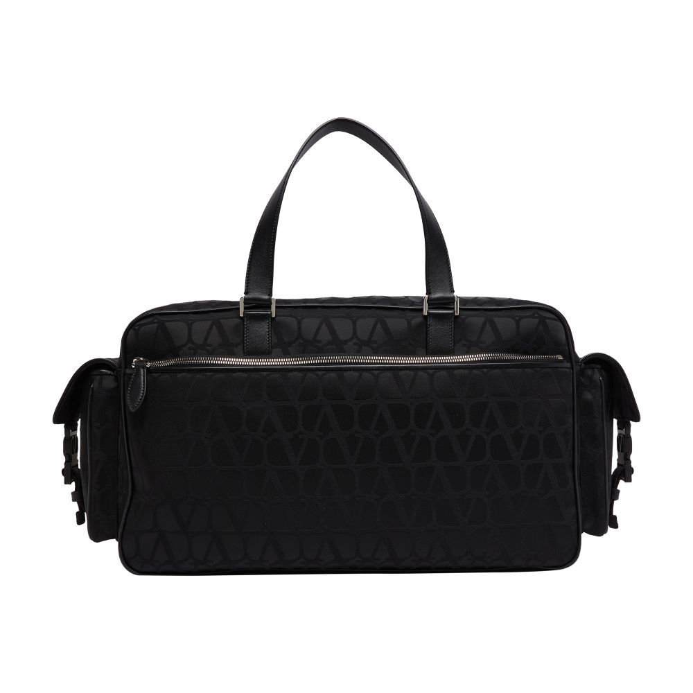 VALENTINO GARAVANI Toile Iconographe travel bag