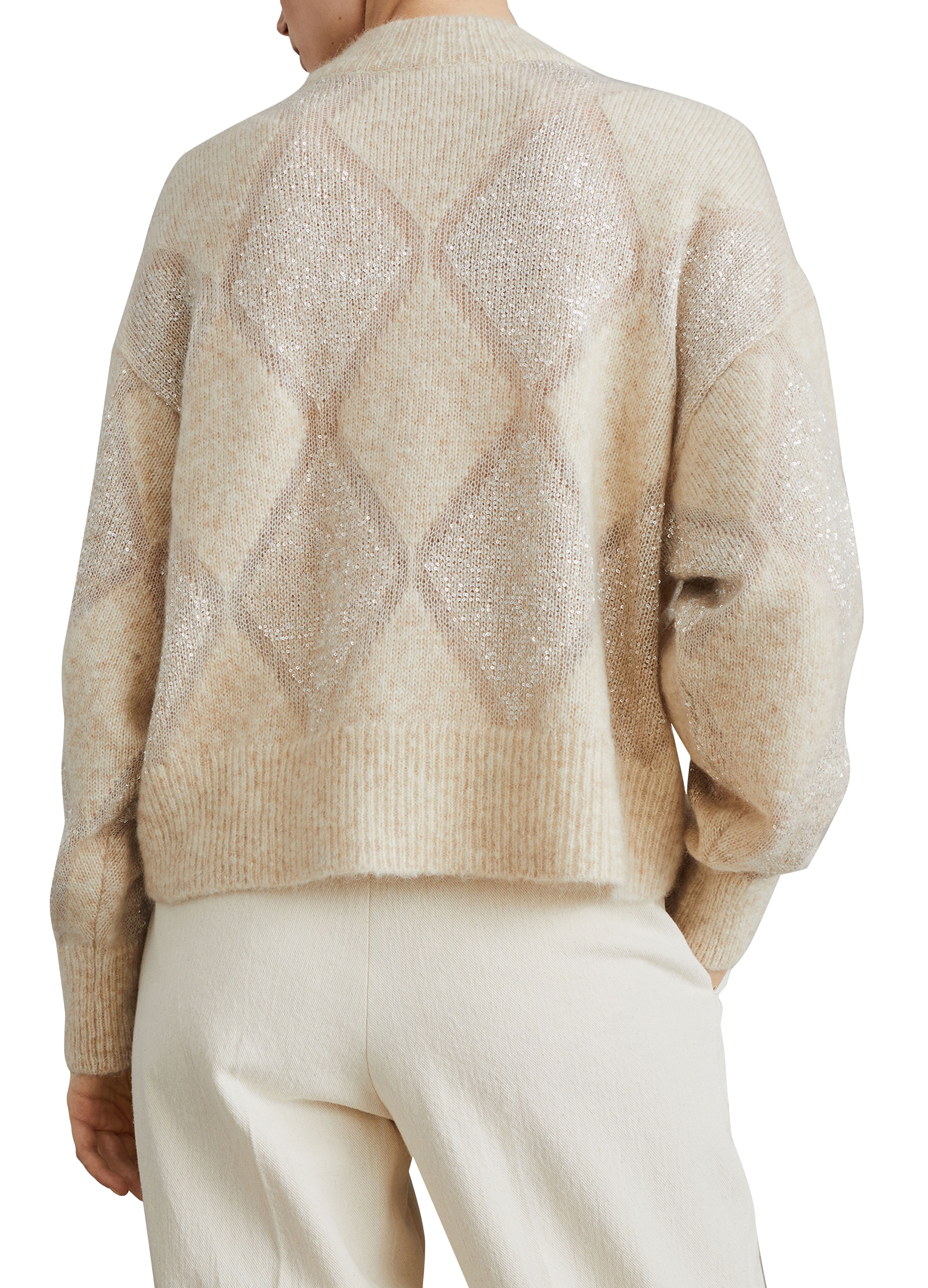 Brunello Cucinelli Dazzling Argyle sweater
