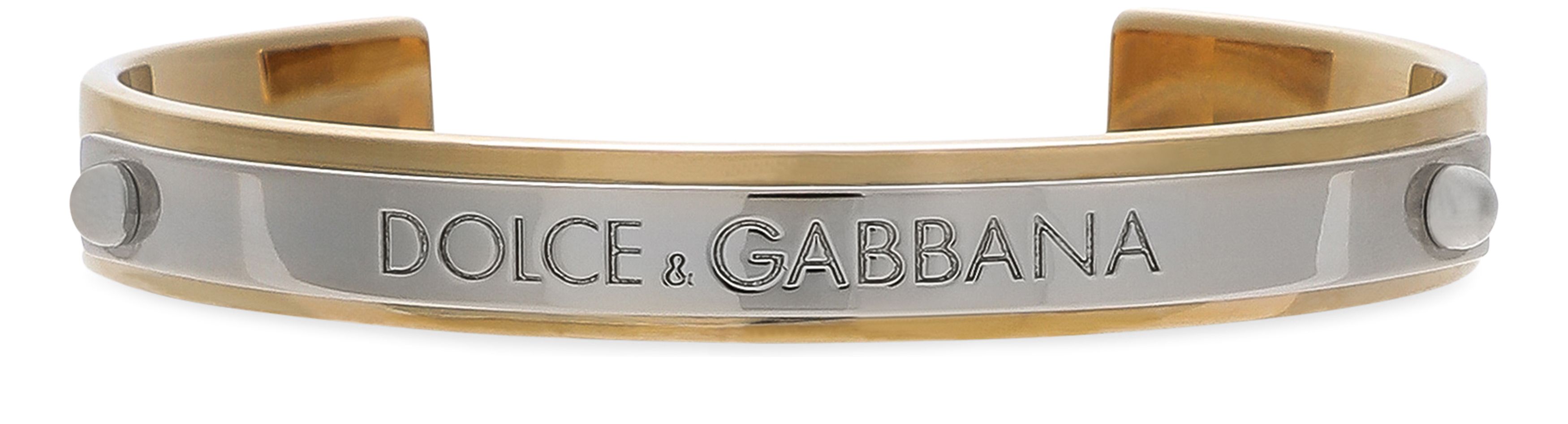 Dolce & Gabbana Rigid bracelet with Dolce&Gabbana logo