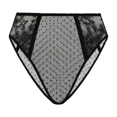 Dolce & Gabbana High-waisted lace briefs