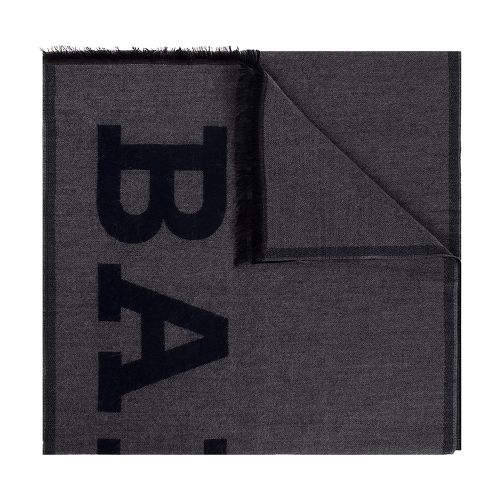 BALLY Wool scarf with logo